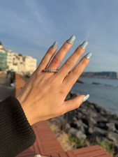 Anello In Argento 925 Rosario Con Croce 