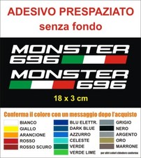 Adesivi ducati monster - monster, 2pz