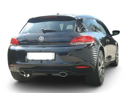 Scarico sportivo duplex - , per