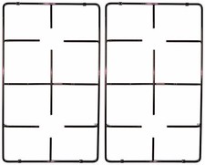 Kit 2 Griglie per Cucina Piano Cottura LA GERMANIA BERTAZZONI 434 x 264 mm.