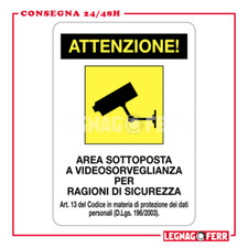 CARTELLO ALLUMINIO 30X20 CM