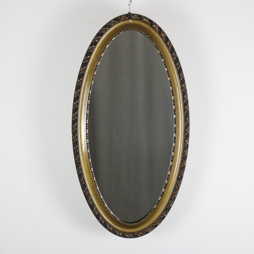 Specchio ovale con cornice - ovale,