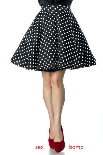 Sexy gonna pois cerchio - gonna,