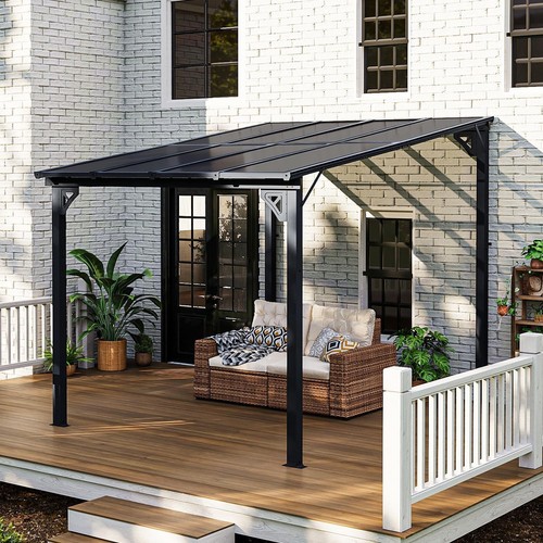 Patio gazebo wall mounted - gazebo,