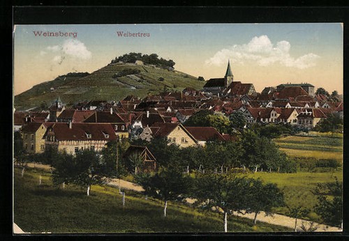 Weinsberg veduta del luogo - weinsberg,,