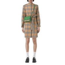 Burberry camicia mini abito