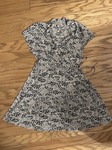 Mini abito bianco e nero - bianco,