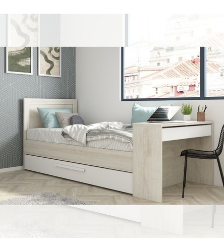 Letto 1950 con scrivania
