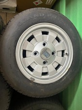 Cerchi lega CROMODORA + gomme per Lancia Fulvia Zagato 14x6J (ORIGINALI) 