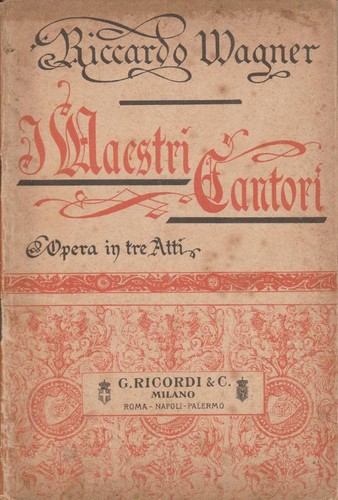 Maestri cantori di - i,