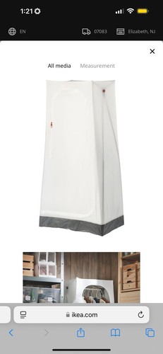 Armadio ikea vuku - vuku, bianco