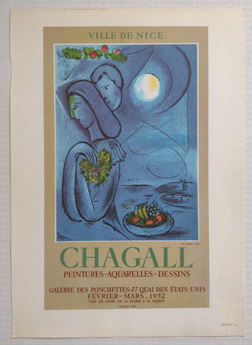 1966 marc chagall ville - marc, de