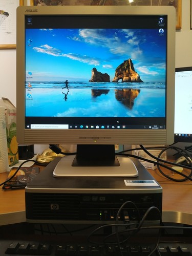 Postazione computer hp - pc,
