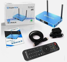 Spedizione 2 giorni 2025 Superbox S5 MAX TV BOX modello prodotto con telecomando vocale
