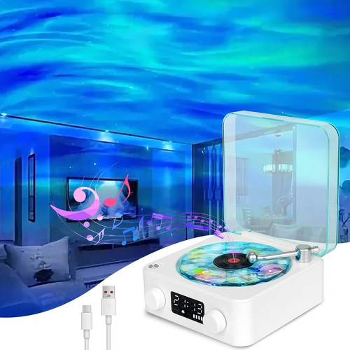 Giradischi bluetooth retro con - bluetooth,