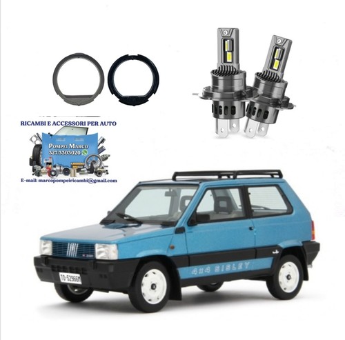 Lampade led 6000k - h4, con