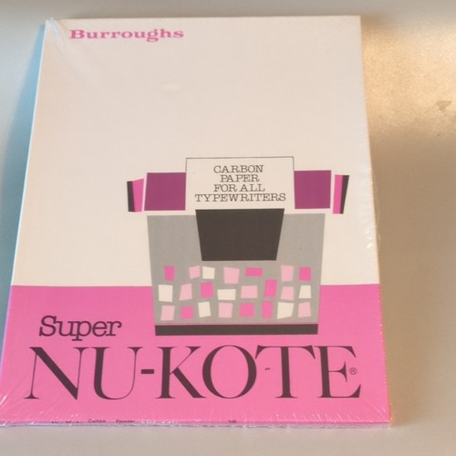 Burroughs super kote - burroughs,