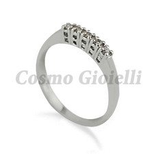 Anello in ORO 750‰ BIANCO