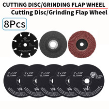 Kit 8pz Disco da Taglio 75mm