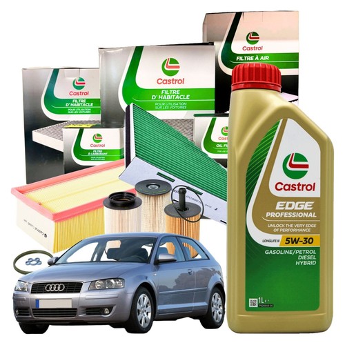 Kit tagliando castrol filtri - kit,