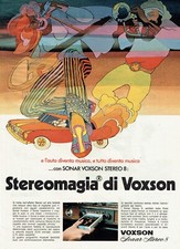 Voxson sonar stereo anni 70 - anni,