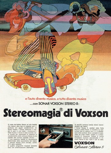 Voxson sonar stereo - anni, 70