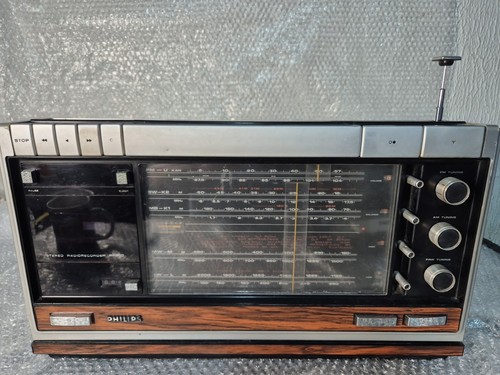 Radio vintage stereo philips - vintage,