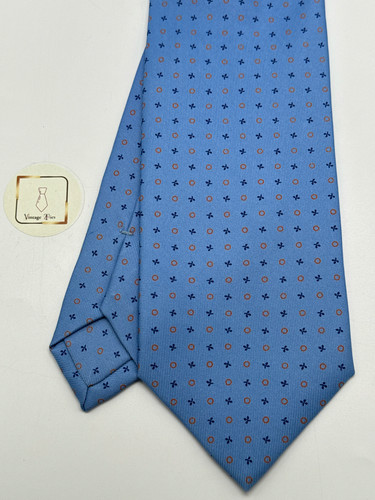 Marinella silk tie blue - e.marinella,