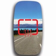 Vetro Specchio Retrovisore Blu