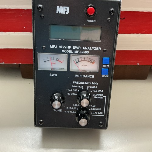 Mfj 259d ham - hf, vhf