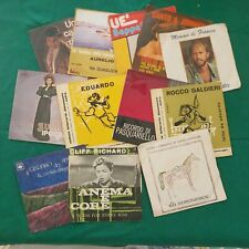 lotto 11 dischi vinili 45 giri lp musica napoletana partenopea napoli che canta