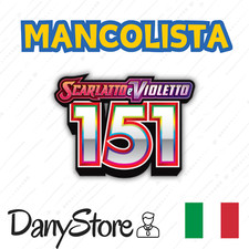 Mancolista 151 Pokemon MEW Collezione Fuoriserie Ex Reverse Alt NM Italiano IT