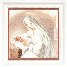 Punto croce "Madonna nella