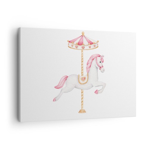 Quadro tela 70x50cm cavallo - quadro,