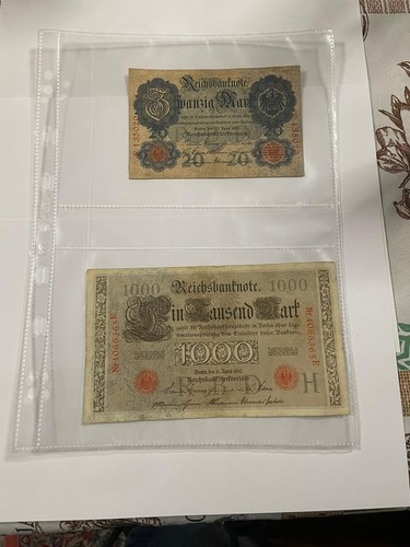 Lotto banconote germania - , 20