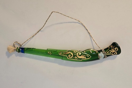 Pistola vetro verde - vetro,