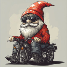 Adesivo murale adesivo biker