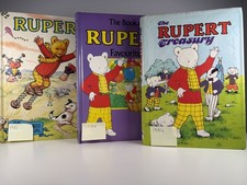 3 x Rupert the Bear Annuals