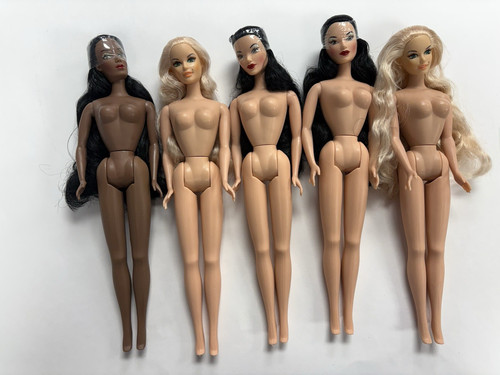 Lotto bambole barbie - lotto,