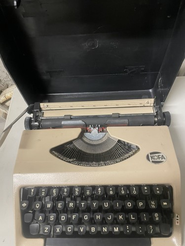 Macchina scrivere portatile - macchina, da