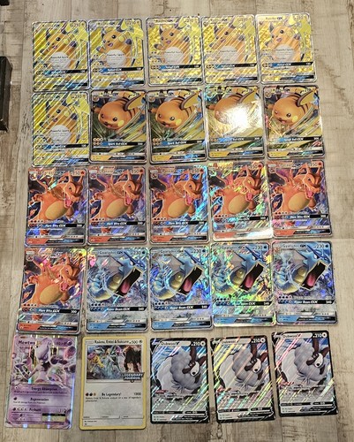 Lotto carte pokemon jumbo - 25,