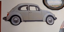 Poster Cartonato sagomato  2CV/ 500/ Mini/ Maggiolino Uno a scelta 