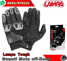 GUANTI TOUGH -OFF ROAD - TAGLIA S - LAMPA - CUCITI A MANO MOTO E SCOOTER