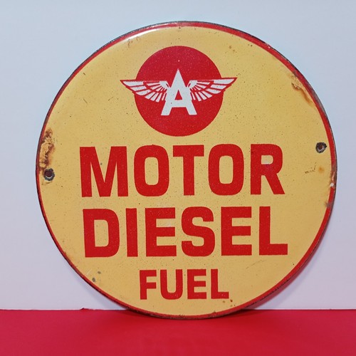 Vintage flying motor diesel - flying, a