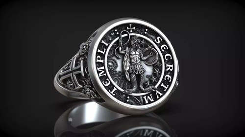 Anello abraxas secretum templi - abraxas,