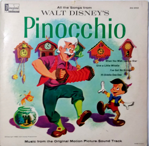 Walt disney pinocchio - disney's,