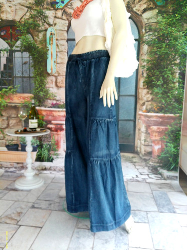 Jeans donna trend wide leg - jeans,