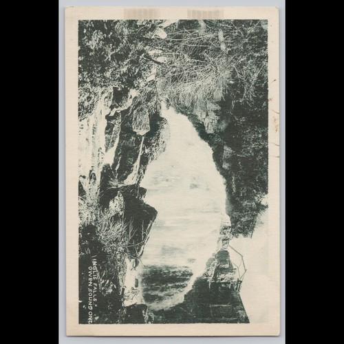 Cartolina antica inglis falls - antica,