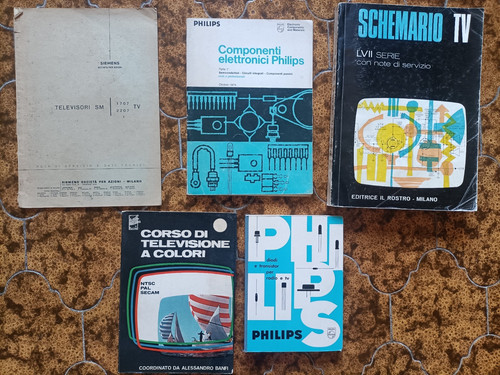 Lotto schemari componenti - schemari,