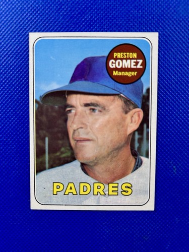 1969 topps preston gomez - 1969, #74